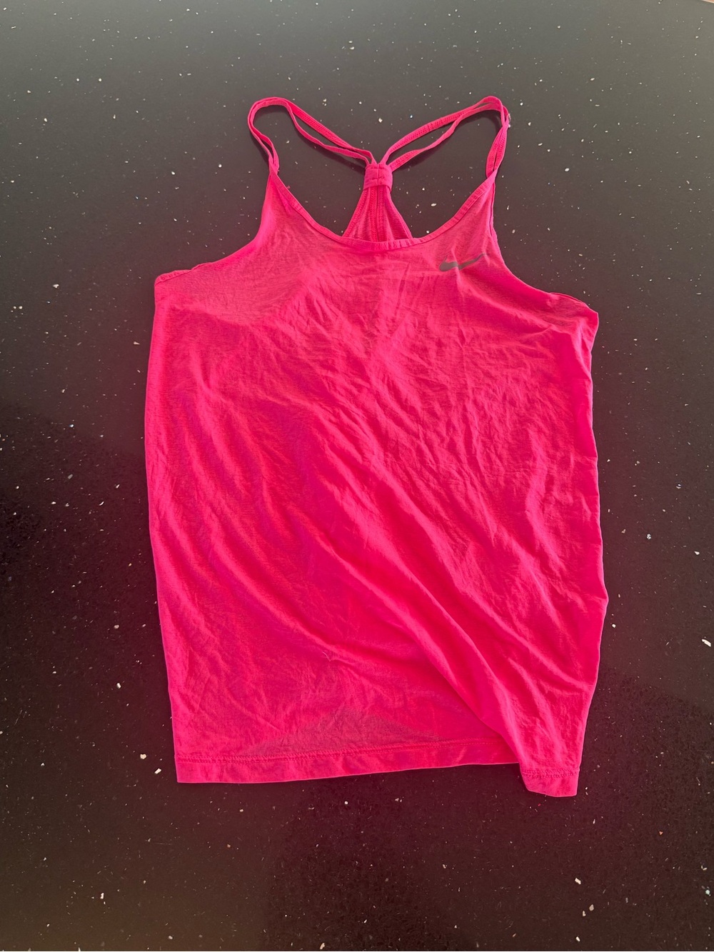 Nike Hot Pink Racerback Tank Top